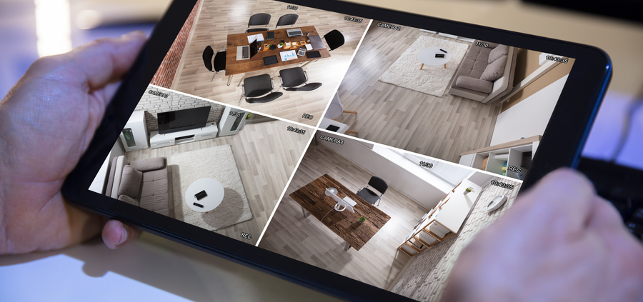 Touchpad with smart surveillance and security system