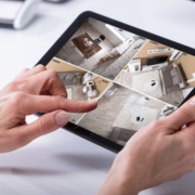 Remotely accessing home cameras through a smart home control panel in Rehoboth Beach, DE