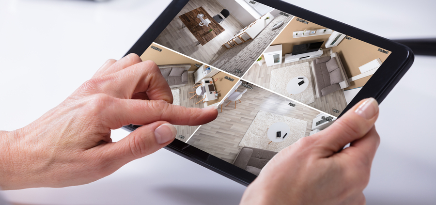 Remotely accessing home cameras through a smart home control panel in Rehoboth Beach, DE